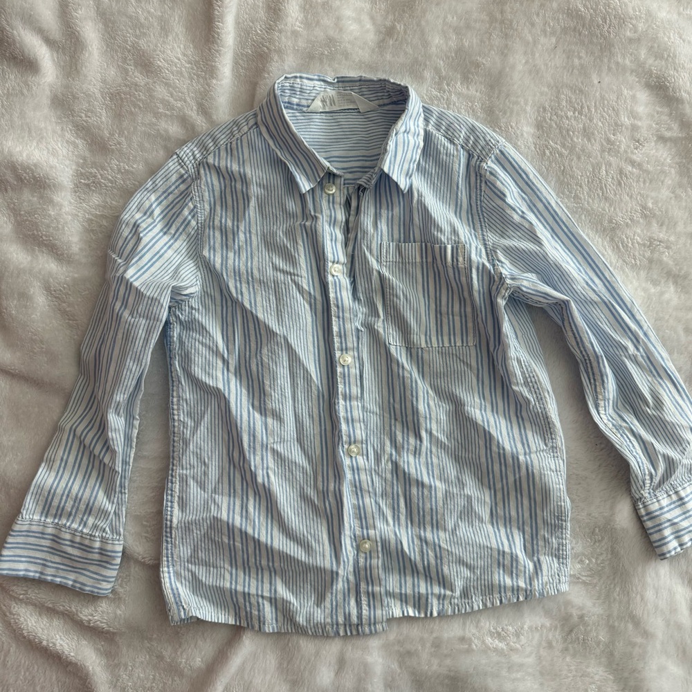 H&M boys button down shirt